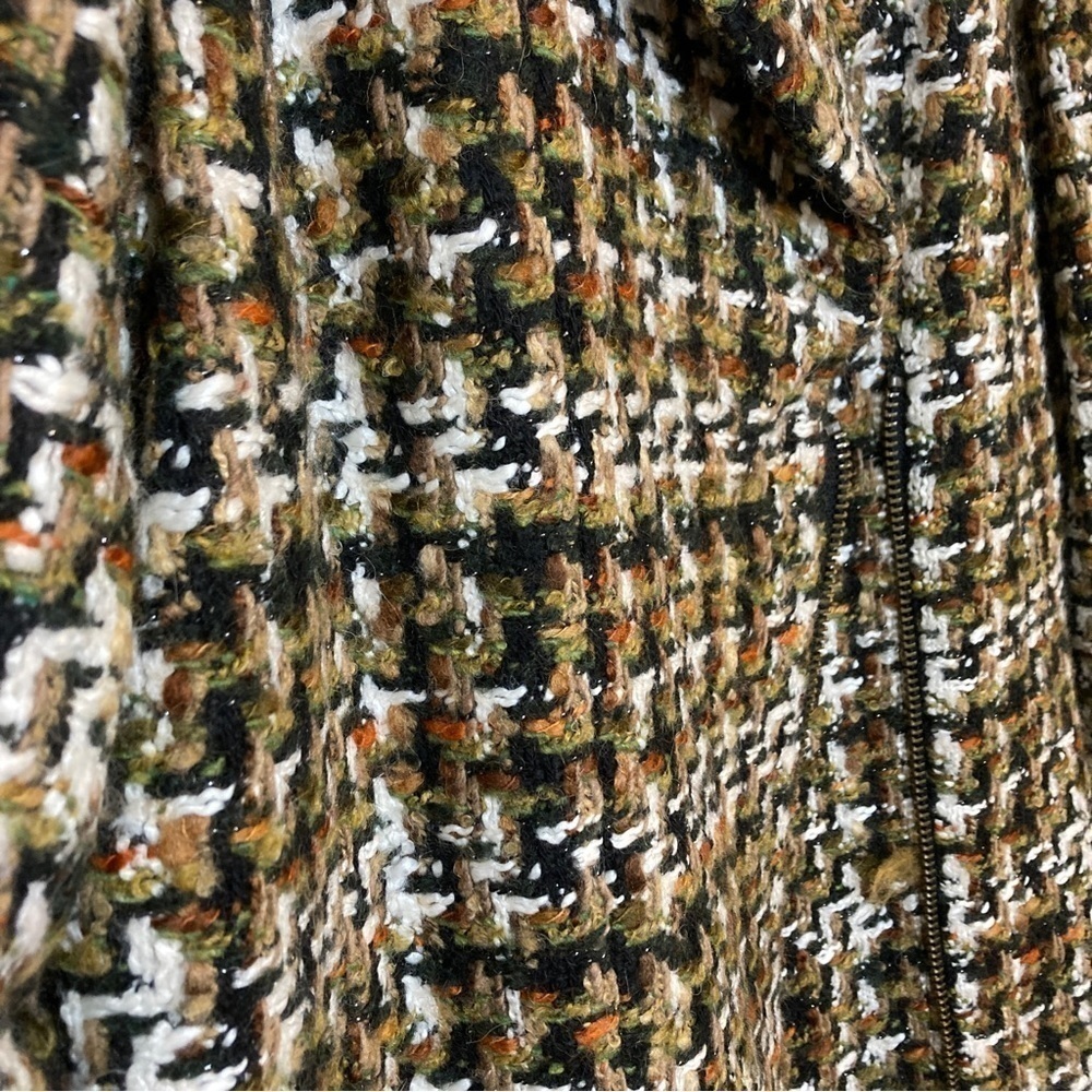 NWT Talbots Luxe Woven Jacket wool and metallic blend size small - Picture 5 of 11